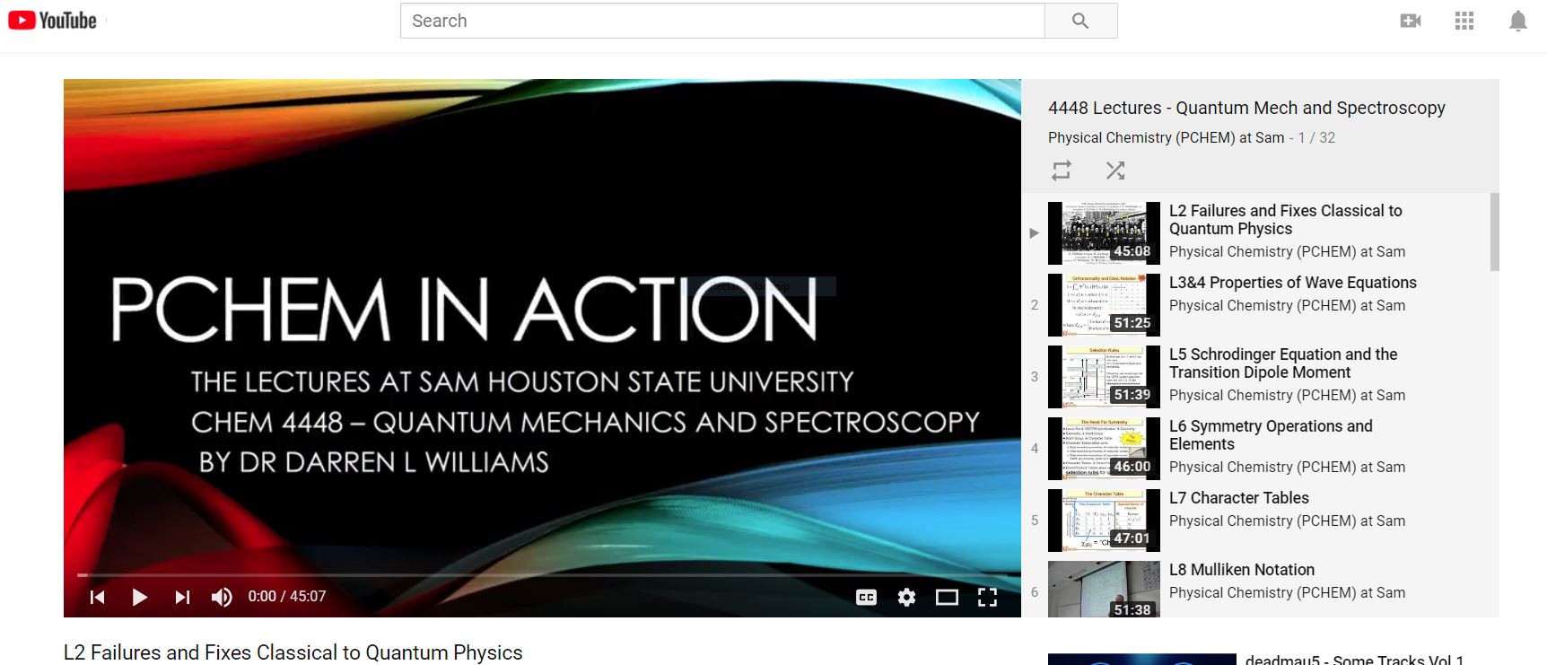 CHEM4448-Playlist-Snip